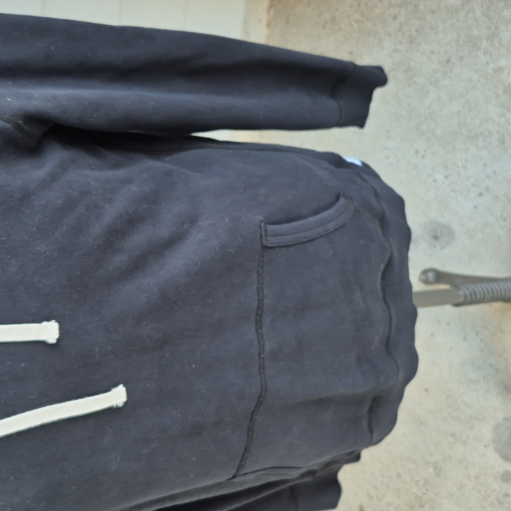 Reigning Champ Canada Solid Black Embroidered Cot… - image 3